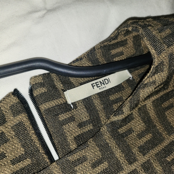 Fendi Pre-Owned 1990s Zucca-pattern minidress - Picture 12 of 16